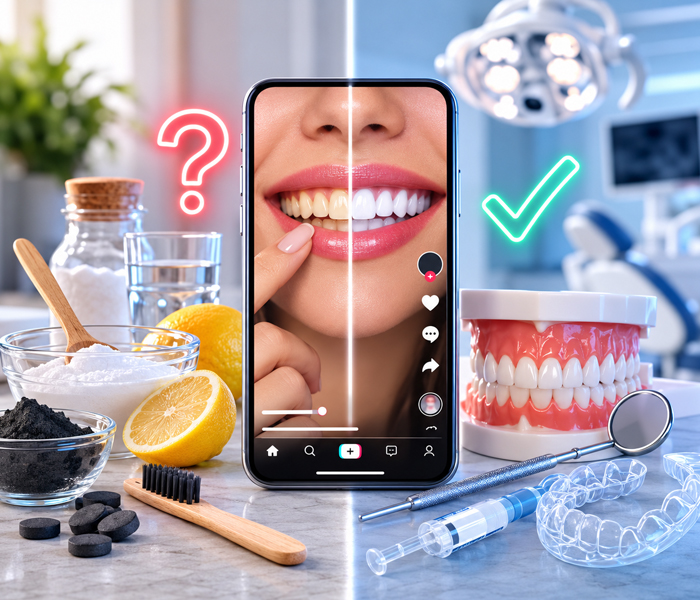 TikTok’ta Viral Olan Diş Beyazlatma Yöntemleri Güvenilir mi? TikTok’ta Viral Olan Diş Beyazlatma Yöntemleri Güvenilir mi